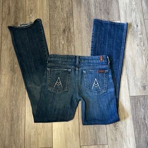 Seven for all mankind  bootcut jeans